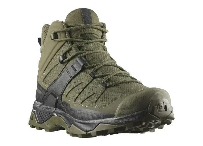 Ботинки Salomon X ULTRA Forces MID Green Black Фото 2
